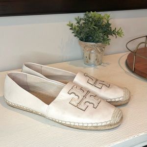 Tory Burch cream shoes